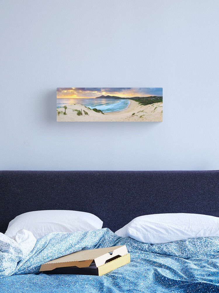 Thumbnail 2 of 3, Canvas Print, Forster Beach, New South Wales, Australia designed and sold by Chockstone.