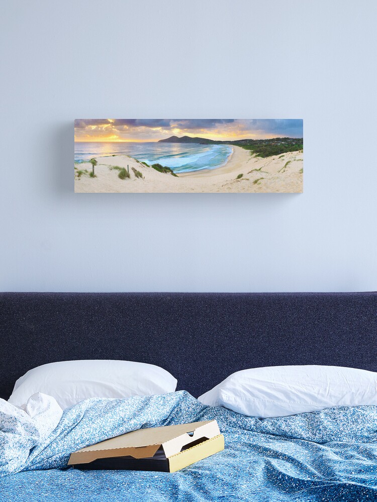 Thumbnail 2 of 3, Canvas Print, Forster Beach, New South Wales, Australia designed and sold by Chockstone.