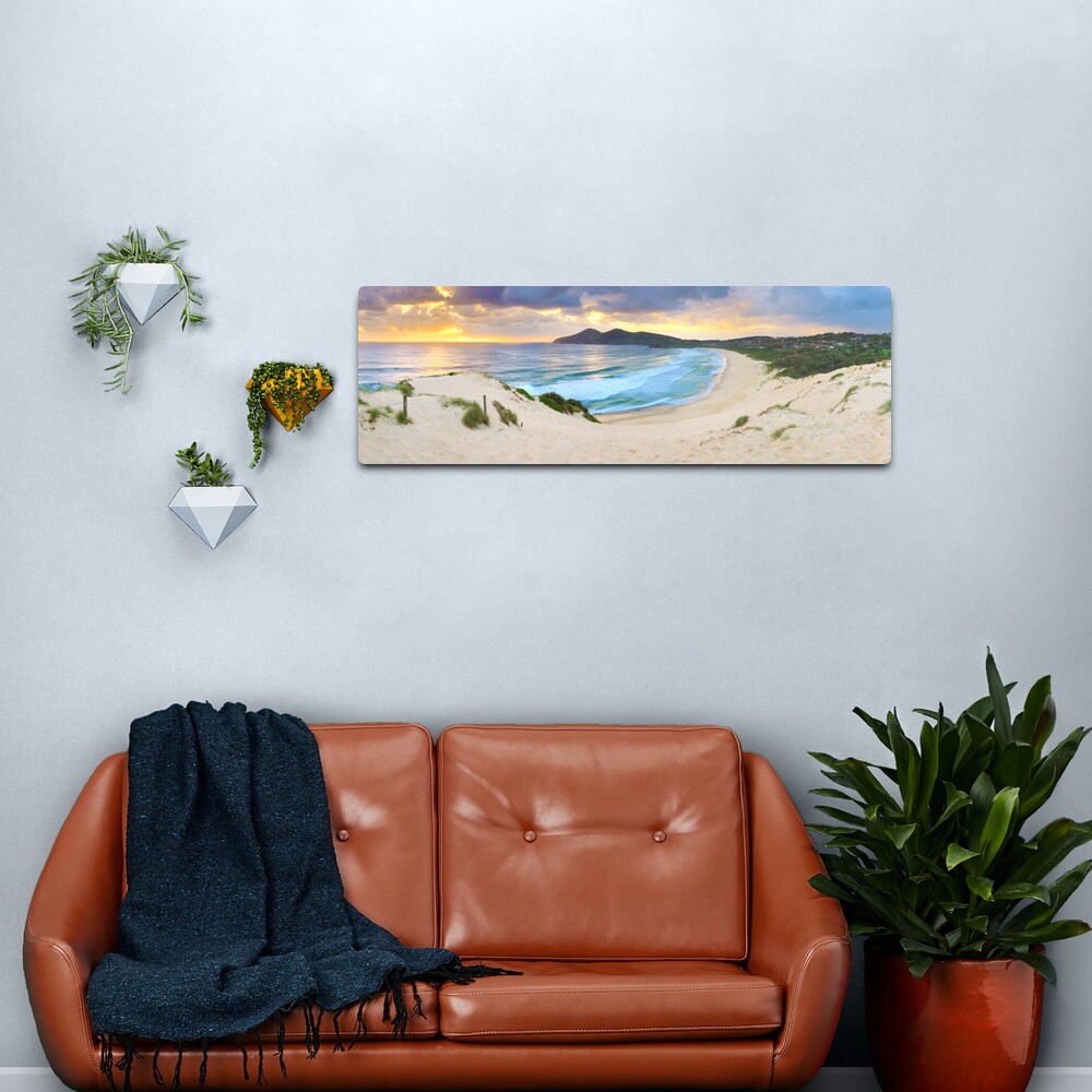 Forster Beach, New South Wales, Australia Metal Print