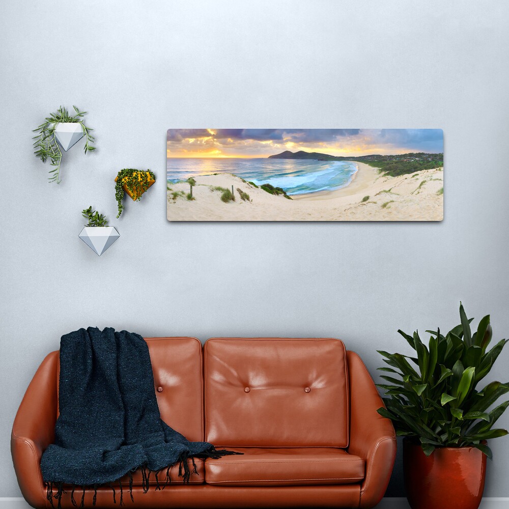 Forster Beach, New South Wales, Australia Metal Print