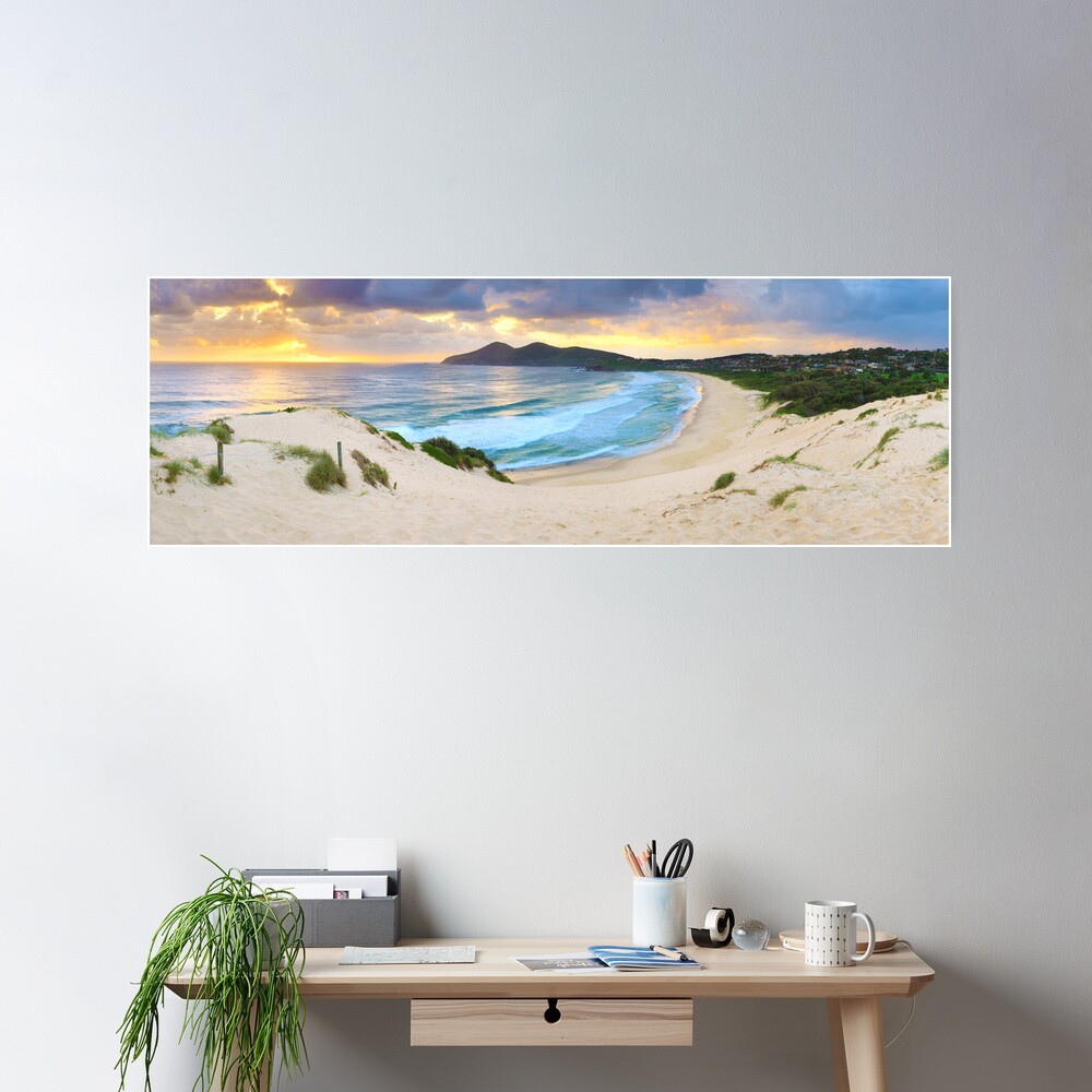 Forster Beach, New South Wales, Australia Poster
