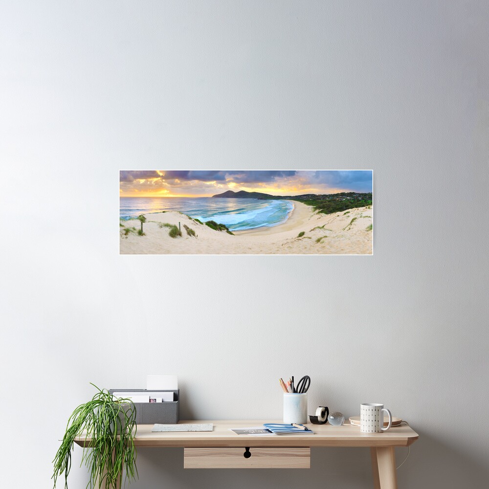 Forster Beach, New South Wales, Australia Poster