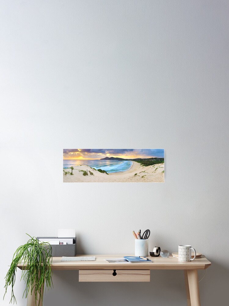 Thumbnail 2 of 3, Poster, Forster Beach, New South Wales, Australia designed and sold by Chockstone.