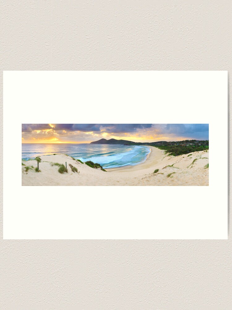 Thumbnail 1 of 3, Art Print, Forster Beach, New South Wales, Australia designed and sold by Chockstone.