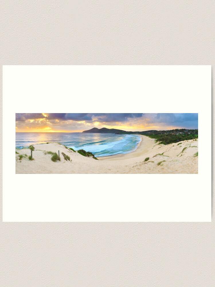 Thumbnail 1 of 3, Art Print, Forster Beach, New South Wales, Australia designed and sold by Chockstone.