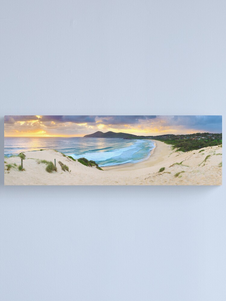 Thumbnail 1 of 3, Canvas Print, Forster Beach, New South Wales, Australia designed and sold by Chockstone.