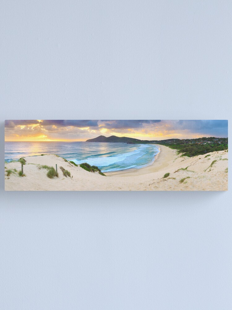 Thumbnail 1 of 3, Canvas Print, Forster Beach, New South Wales, Australia designed and sold by Chockstone.