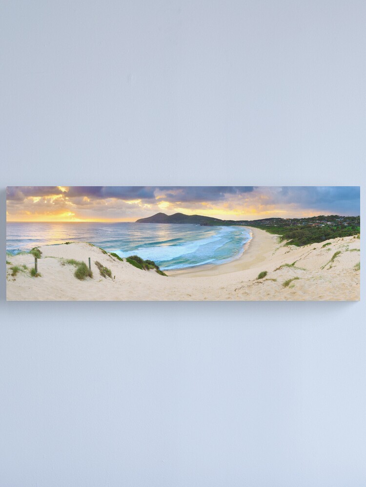 Thumbnail 1 of 3, Canvas Print, Forster Beach, New South Wales, Australia designed and sold by Chockstone.