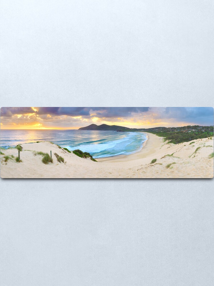 Alternate view of Forster Beach, New South Wales, Australia Metal Print