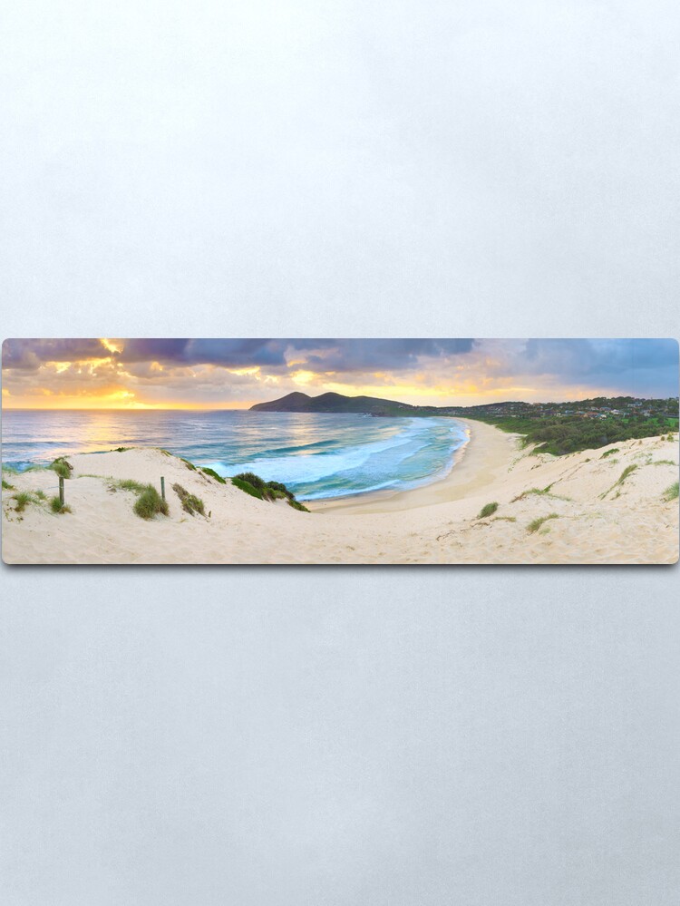 Alternate view of Forster Beach, New South Wales, Australia Metal Print