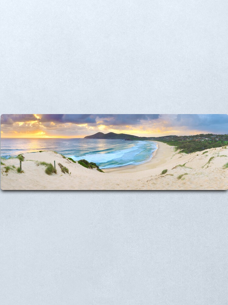 Alternate view of Forster Beach, New South Wales, Australia Metal Print