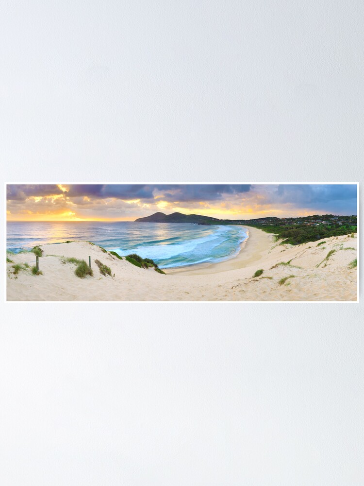Thumbnail 1 of 3, Poster, Forster Beach, New South Wales, Australia designed and sold by Chockstone.