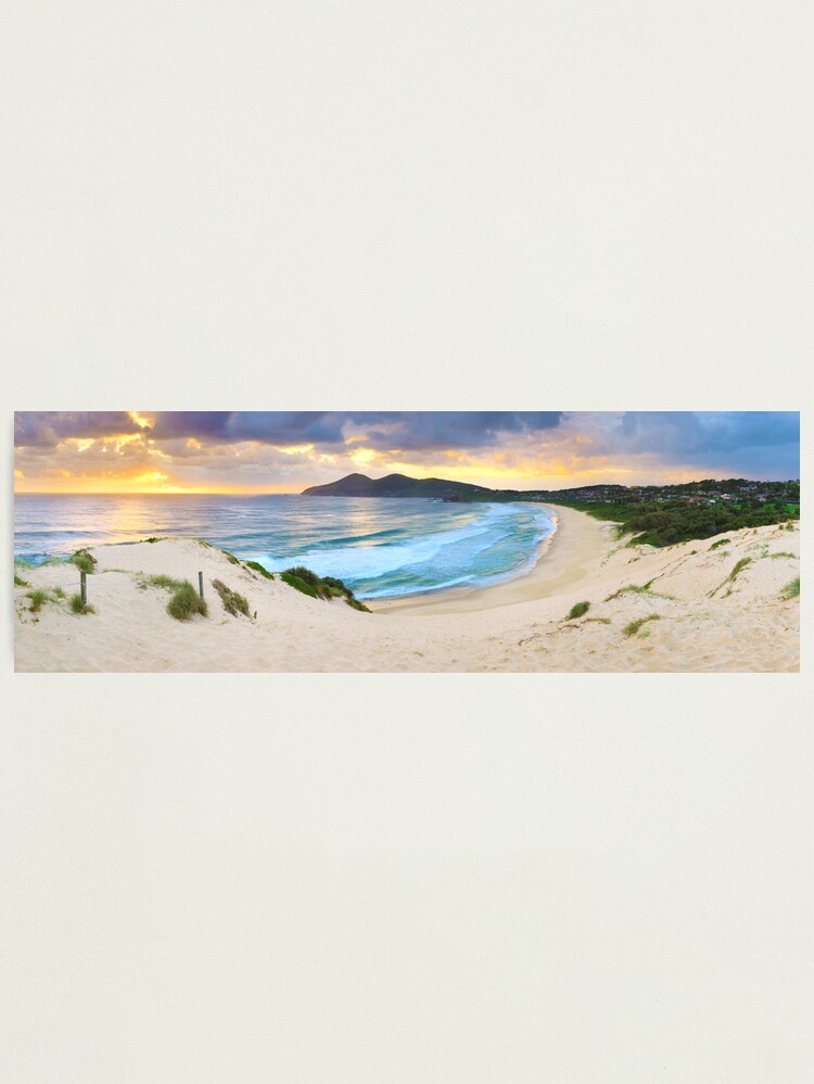 Alternate view of Forster Beach, New South Wales, Australia Photographic Print