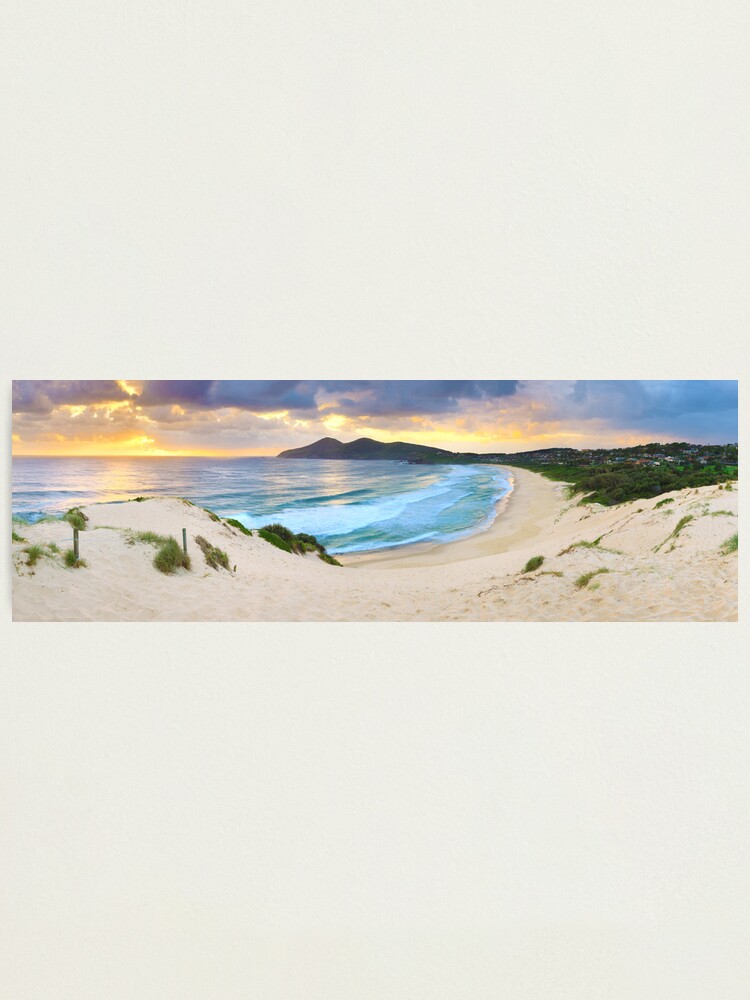 Alternate view of Forster Beach, New South Wales, Australia Photographic Print
