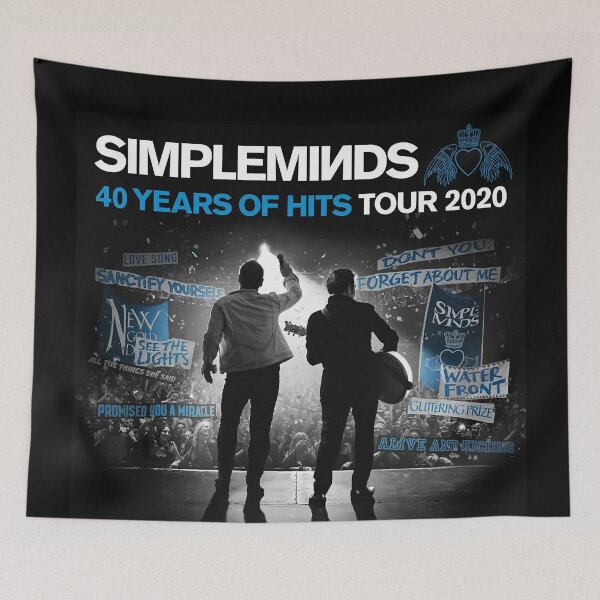 Item preview, Wilahah Minds 40 Years of Hits American Tour 2020 designed and sold by Donnaowlek.