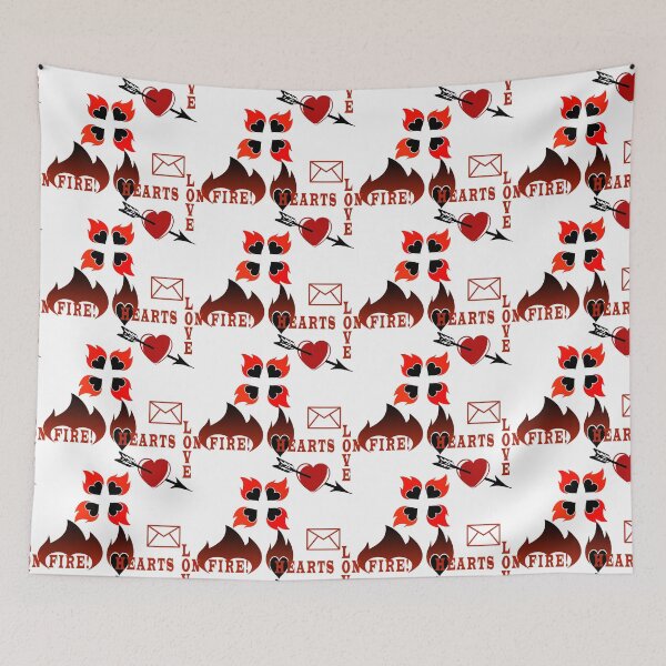 Item preview, hearts on fire new design designed and sold by lamiabent.