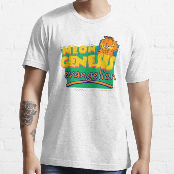  Neon Genesis Evangelion Garfield Shirt Essential T-Shirt