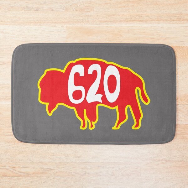 Item preview, Hand Drawn Kansas Buffalo 620 Red Gold designed and sold by itsrturn.