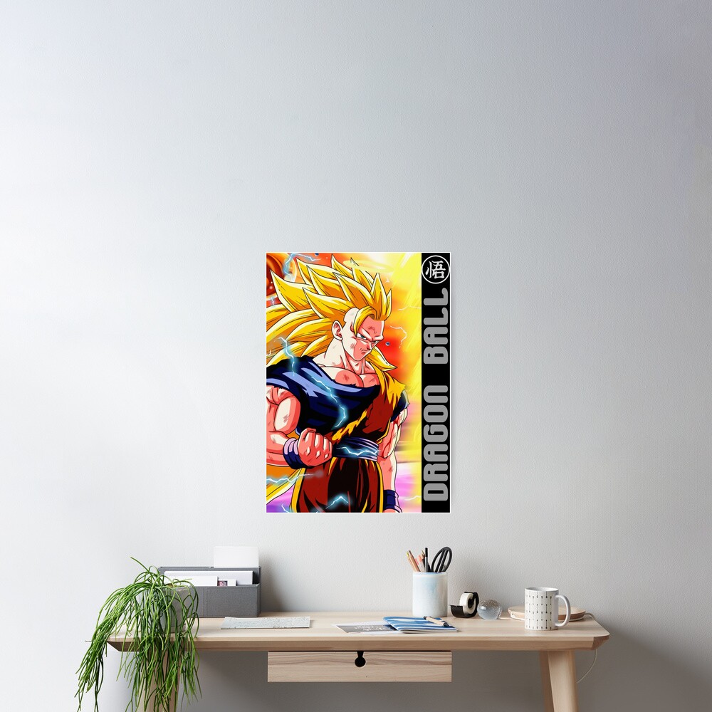 Dragon Ball Z Super Saiyan 3 Poster by FranFuentesArt | Redbubble