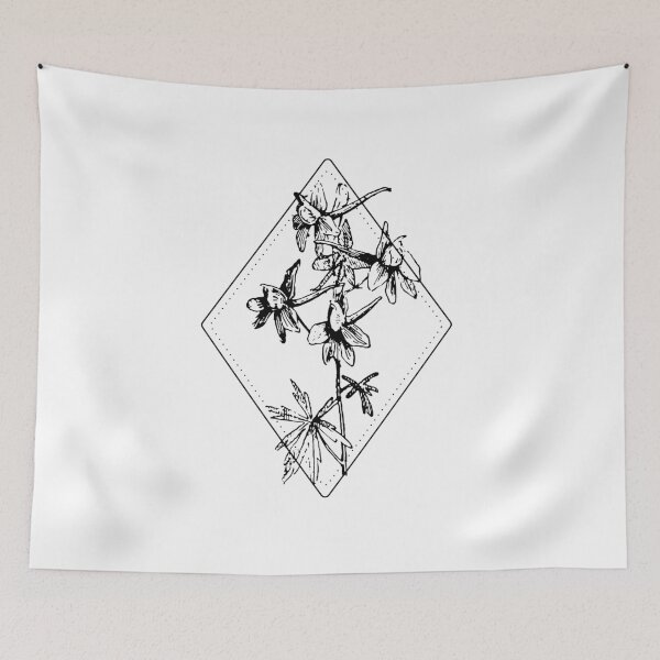 Item preview, July Birth Flower Larkspur designed and sold by Queen City  Craftworks.