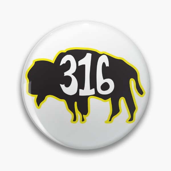 Item preview, Hand Drawn Kansas Buffalo 316 Black Gold designed and sold by itsrturn.