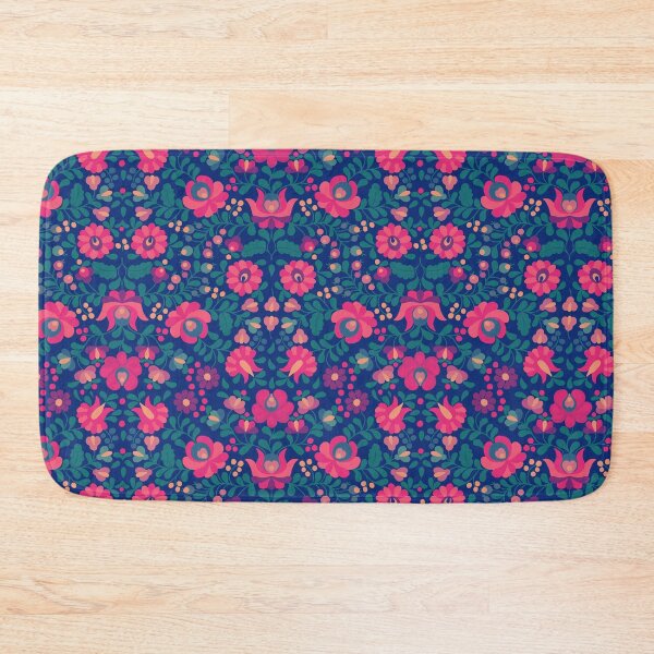 Item preview, Hungarian ethnic matyo embroidery pattern designed and sold by Petit Faon Prints.
