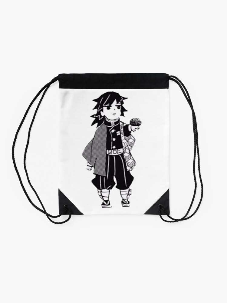 Alternate view of Giyuu Demon Slayer Manga Cap Drawstring Bag