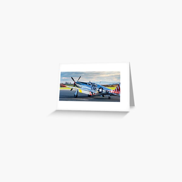 P-51 Mustang Betty Jane Greeting Card