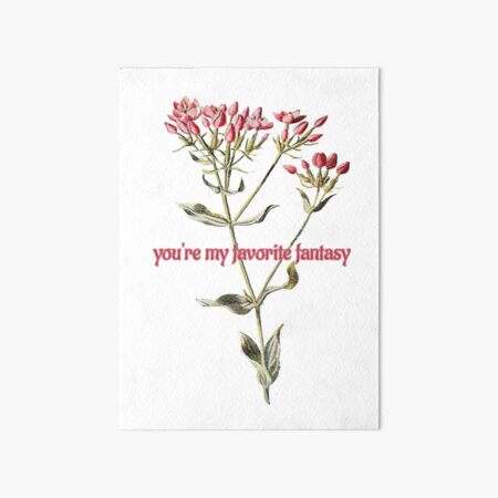 Item preview, 5SOS Wildflower "You're my favorite fantasy" designed and sold by Finn Andrykowski.