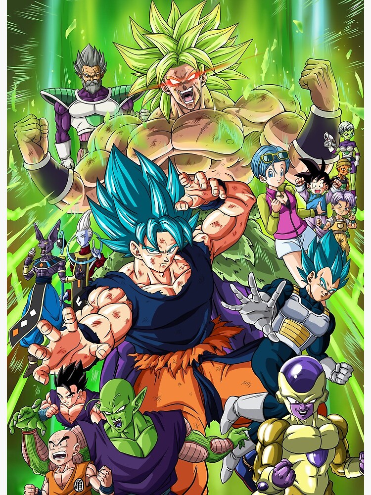 Goku and Raditz Art Board Print by FranFuentesArt