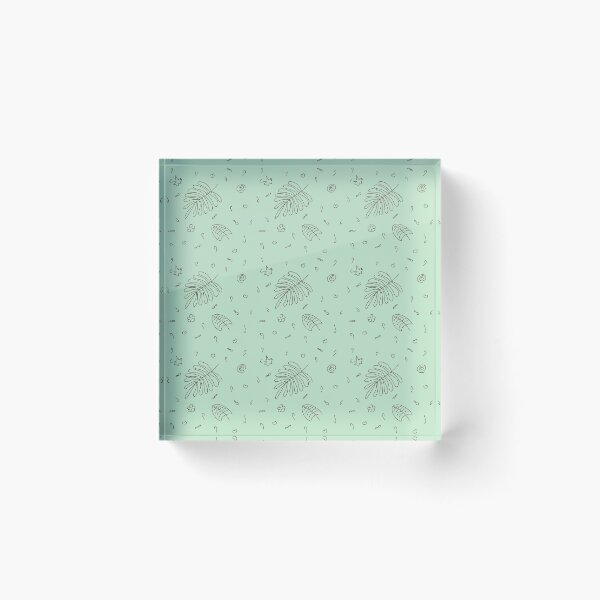 Item preview, Cute tropical leaves pattern designed and sold by Fluffy-Des.