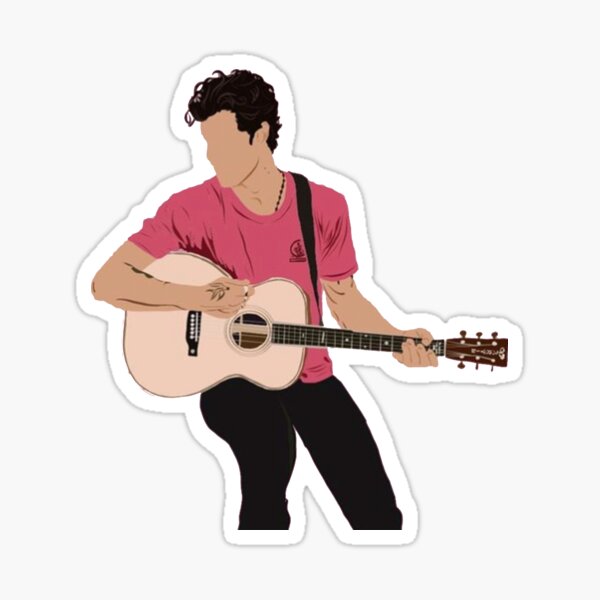 SHAWN - GUITAR Sticker