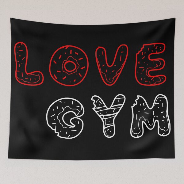 Item preview, Love Gym Funny Text designed and sold by NikRon.