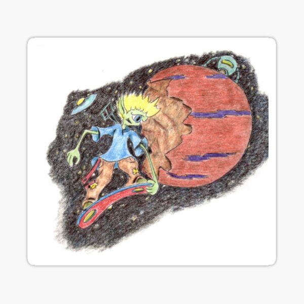 Untitled #25 by Timothy Jarrard Sticker