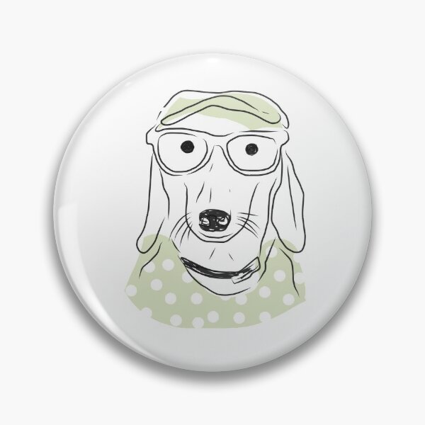 Item preview, Dogs funny sausage dogs glasses  designed and sold by Tropical Blood.