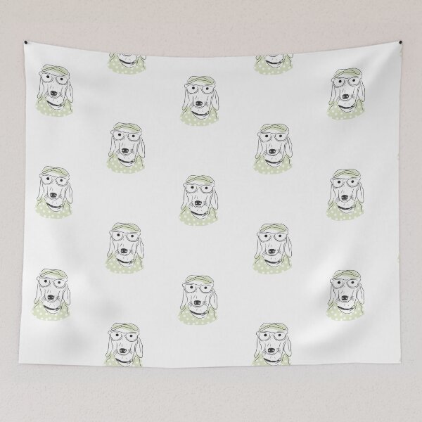 Item preview, Dogs funny sausage dogs glasses  designed and sold by Tropical Blood.