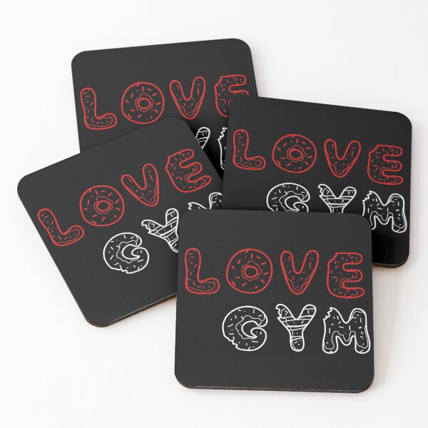 Item preview, Love Gym Funny Text designed and sold by NikRon.