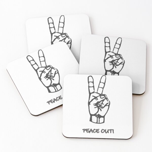 Item preview, Peace out! designed and sold by Danielana.
