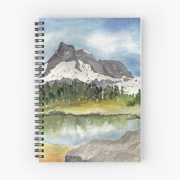 Item preview, Island Pass, JMT High Sierra designed and sold by Diane Hall Watercolors.