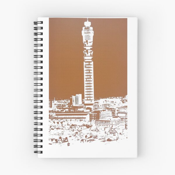Item preview, Post Office Tower - retro 1960s kitsch - transparent tower designed and sold by circuitsnap.
