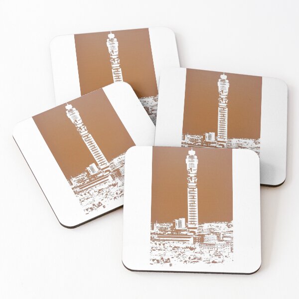Item preview, Post Office Tower - retro 1960s kitsch - transparent tower designed and sold by circuitsnap.
