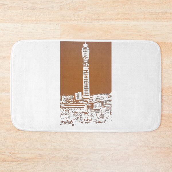 Item preview, Post Office Tower - retro 1960s kitsch - transparent tower designed and sold by circuitsnap.