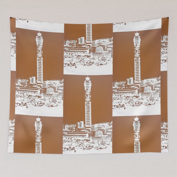 Item preview, Post Office Tower - retro 1960s kitsch - transparent tower designed and sold by circuitsnap.