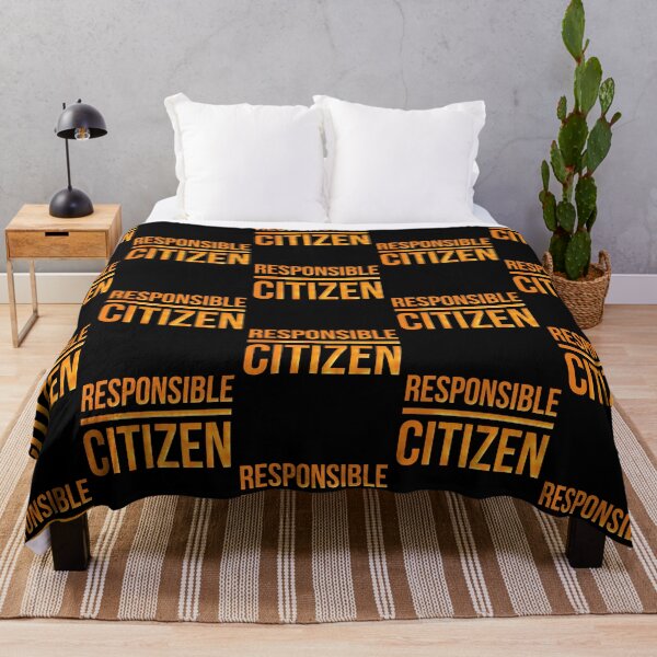 Item preview, RESPONSIBLE CITIZEN Tshirt Gift Tshirt designed and sold by KGN CREATIVITY.