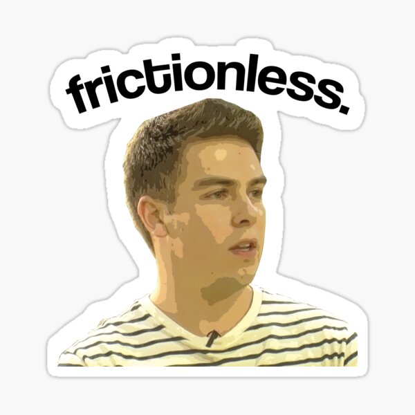 frictionless. - Cody Ko Interview - Mean Merch Sticker