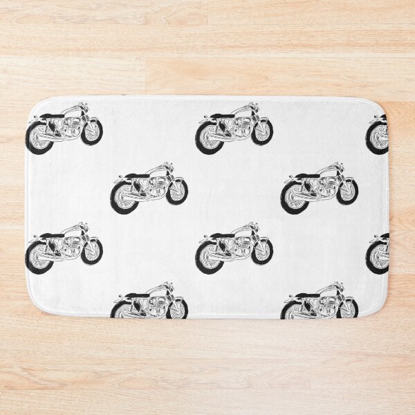 Item preview, Motorbikes custom moto minimalist design  designed and sold by Tropical Blood.