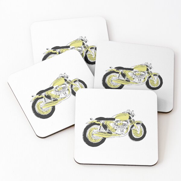 Item preview, Motorbike yellow custom design minimalist  designed and sold by Tropical Blood.