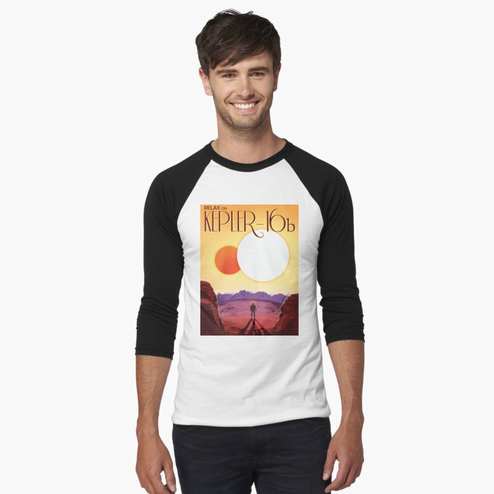 Item preview, Baseball ¾ Sleeve T-Shirt designed and sold by retroposters.