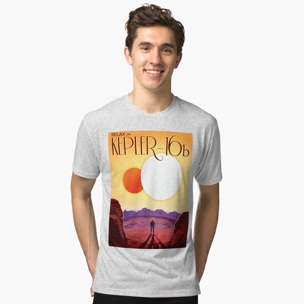 Item preview, Tri-blend T-Shirt designed and sold by retroposters.