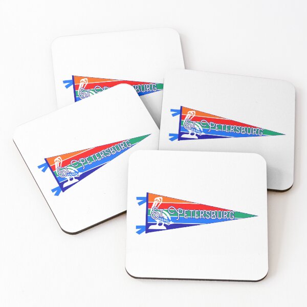 Item preview, St. Petersburg Flag Pennant designed and sold by Decal Mania.